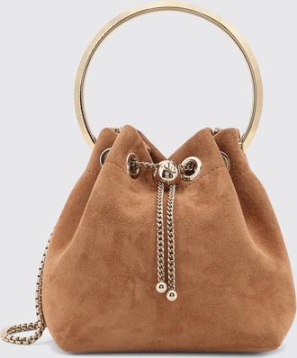Jimmy Choo London Borsa Bon Bon Jimmy Choo in pelle scamosciata
