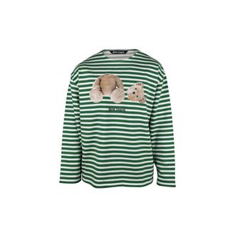 Palm Angels Hombre, Camisetas, Verde, Talla: M