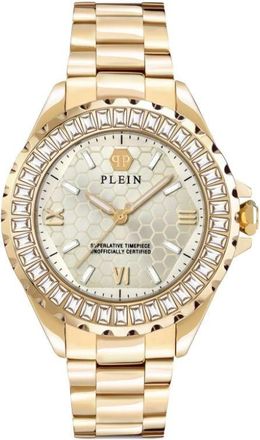 Philipp Plein Heaven 38mm - women - stainless steel/Crystal - One Size - Neutrals