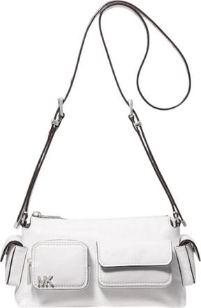 Michael Kors Dakota Schoudertas - Dames - Schoudertassen - Wit - ONE Size - Leer - Tassen