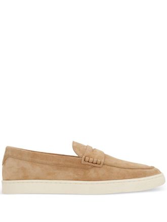 Brunello Cucinelli Su&egrave;de loafers - Bruin
