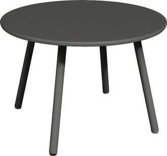 VENTE-UNIQUE.COM Mesa de centro para jard&iacute;n acero gris antracita