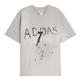 adidas Sftm 007 Short Sleeve Tee - Heren - Sportshirts - Grijs - XL - Katoen - Fitness