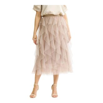 In Front IN Front, Dames, Rokken, Beige, Maat: 2XL