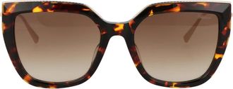 Chopard Stijlvolle zonnebril Sch 319M - Dames - Zonnebrillen - Bruin - 54 MM - Accessoires