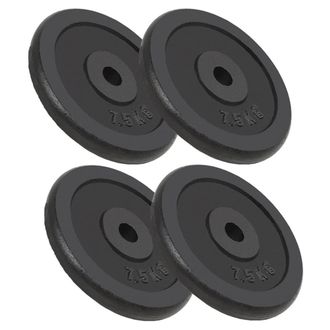 vidaXL Dischi Per Pesi 4 Pz 4x7,5 Kg In Ghisa - Vidaxl
