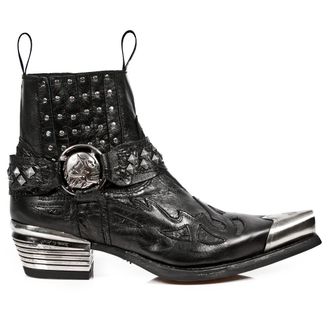 New Rock 7950P-S1 Cowboy Metal Toe Boots