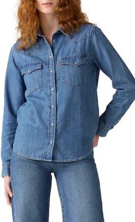 Levi's The Ultimate Western Snap-Up Shirt in Going Steady 5 at Nordstrom Rack, Size X-Small