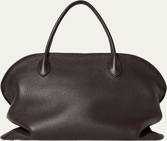 The Row Agnes 15 Top-Handle Bag in Grain Leather