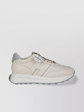 Hogan leather logo-embellished low-top sneakers