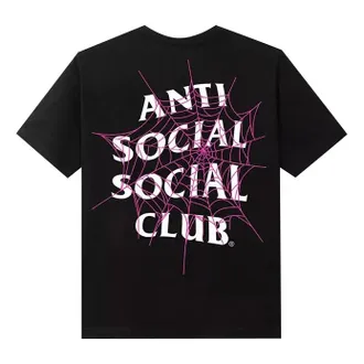 ANTI SOCIAL SOCIAL CLUB Web Of Lies T-Shirt Black 0657-100000103WOLT-BLAC