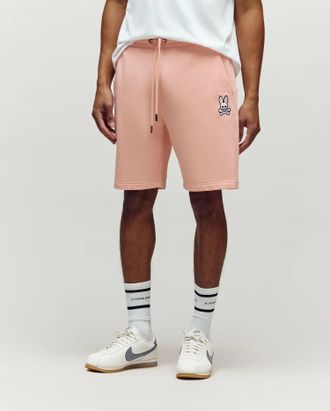 Psycho Bunny Mens Timothy 4K Bunny Short 806 PEACH MELBA / XL