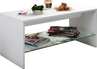 ebuy24 Ebuy24 - Mesa De Centro De Madera Vcm Mesa De Sof&aacute; Con Suficiente Espacio De Almacenamiento Dimensiones Aprox. Al. 40 X An. 90 X P. 40 Cm Mesa De Sal&oacute;