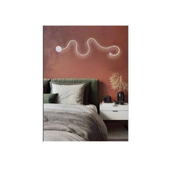 Trade Shop Trade Shop Traesio - Trade Shop - Applique Led 28 W Lampada Parete En Nastro Bianco Luce Calda Fredda Natural E69-b