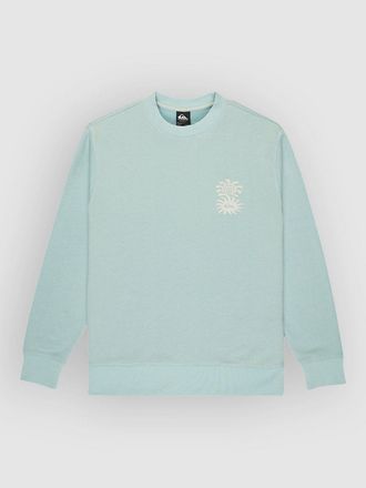 Quiksilver Salt Water Graphic Crew Sweater blau