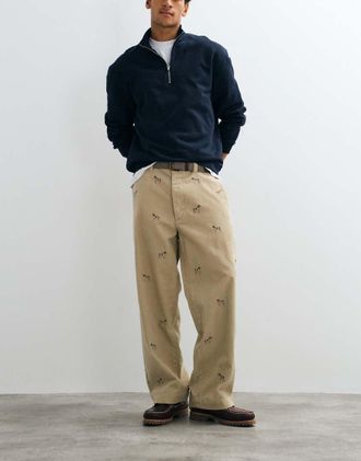 Polo Ralph Lauren Pantaloni color cuoio-Marrone