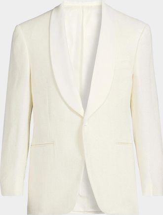 Canali Shawl Lapel Silk-Wool Dinner Jacket