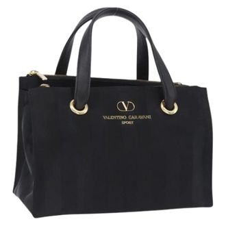 Valentino Pre-owned Vintage Hand Bag - Dames - Pre-owned - Zwart - Maat: ONE Size Leer