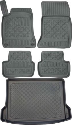 OEM Juego De Alfombrillas Para Coche Y Maletero Para Mercedes Gla X156 Crossover (de Marzo De 2014 A Noviembre De 2019)