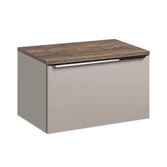 Petits Meubles Mueble bajo lavabo 80cm paneles laminados y mdf topo