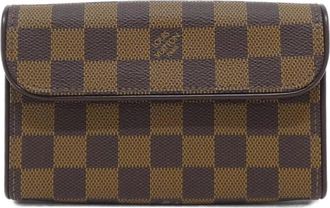 Louis Vuitton Ebene Coated Canvas Fanny Pack Pochette (Pre-Owned)