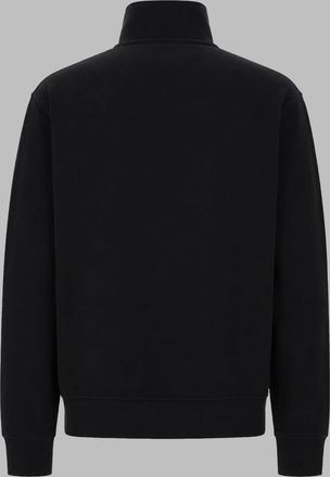 Dsquared2 Quarter-Zip Cotton Sweatshirt - Black