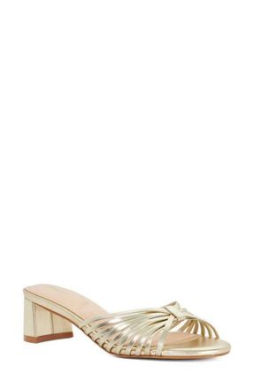Dune London Maggie Sandal in Gold at Nordstrom, Size 8.5Us
