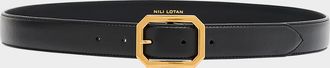 Nili Lotan Anais Leather Belt