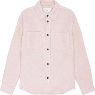 Les Deux Overshirt Boucl&eacute; - - Shirts - Uomo - Rosa - M