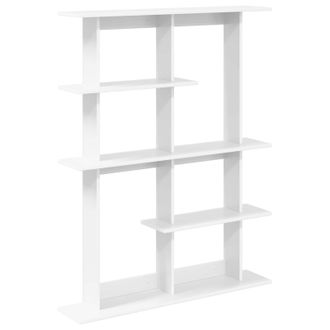 vidaXL Estante De Pared Blanco 102 X 20 X 130 Cm Madera De Ingenier&iacute;a Vidaxl