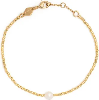 Anni Lu Pearly freshwater pearl necklace - women - Freshwater Pearl/18kt Gold Plated Brass - One Size