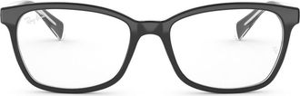 Ray-Ban 54mm Square Optical Glasses in Black at Nordstrom