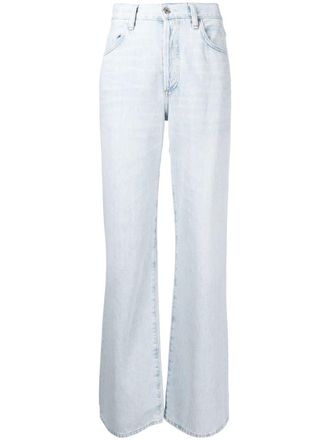 Citizens Of Humanity Aninna wide-leg jeans - women - Cotton - 31 - Blue