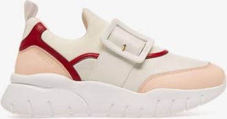 Bally Brinelle Janelle Buckle Low-Top Sneakers, Brand Size 40 ( US Size 9.5 )