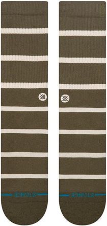 Stance Heritage Crew Socks in Olive at Nordstrom, Size Large