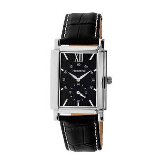 Heritor Frederick Leather-Band Watch
