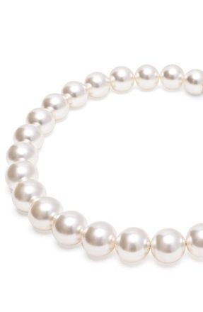 Nialaya Chunky Pearl Choker Necklace in Ivory at Nordstrom