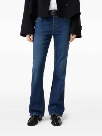 Closed Rawlin Flared Jeans In Dark Blue