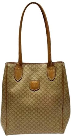 Celine Pre-owned Vintage Shoulder Bag - Dames - Vintage Shopper - Beige - ONE Size - Vintage
