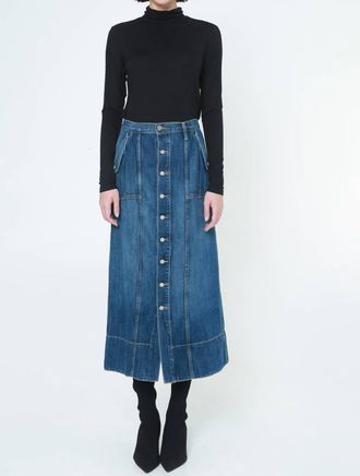 Noend Rachel Utility Maxi Skirt In Irvin