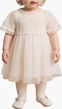 Needle & Thread Giselle Baby DressBaby in Cream at Nordstrom, Size 18-24M