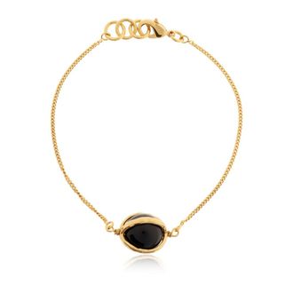 Jil Sander Bracelets, female, Yellow, Size: ONE SIZE Bracelet with Pendant