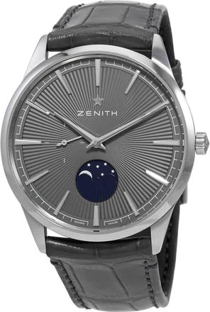 Zenith Elite Moonphase Automatic Grey Dial Mens Watch 03.3100.692/03.C923