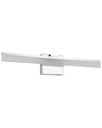 Eglo Eglo Palmital Integrated Led Bath/Vanity Light With Chrome Finish & Satin Shade