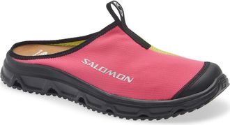 Salomon Gender Inclusive RX Slide 3.0 Sneaker in Pink Yarrow/Bright Chartreuse at Nordstrom, Size 11.5