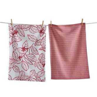 Tag Ainslie Hammam Terry Dishtowel S/2 Red Red Cotton Everyday at Nordstrom