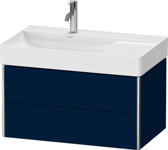 Duravit Xsquare Mueble De Ba&ntilde;o De Pared 78,4x46,0 Cm, 2 Cajones, - Duravit