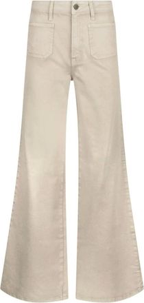 Nukus Nukus, Dames, Jeans, Beige, Maat: XL