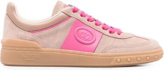 Valentino Garavani Pink Color Block Sneakers