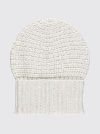 Fabiana Filippi Beanie in misto lana vergine e alpaca con risvolto